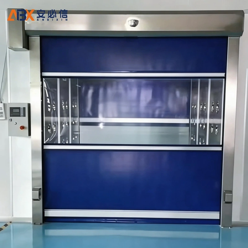 聊城市感应快速门